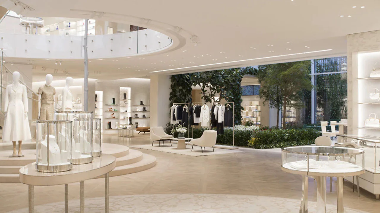 Dior Luxury Stores in Paris for the Rich and Famous