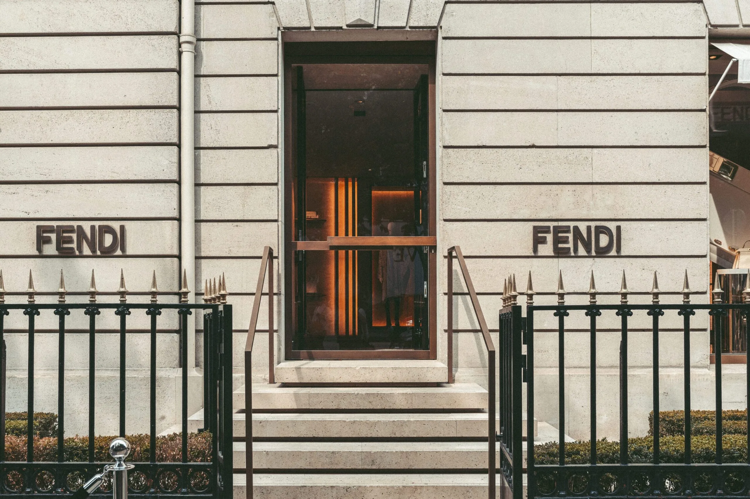 Fendi Luxury Flagship Boutique in Paris for the Rich and Famous