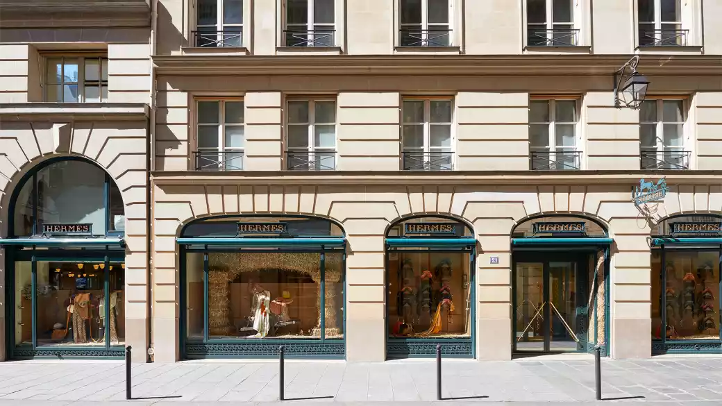 Hermès Luxury Flagship Boutique in Paris for the Rich and Famous