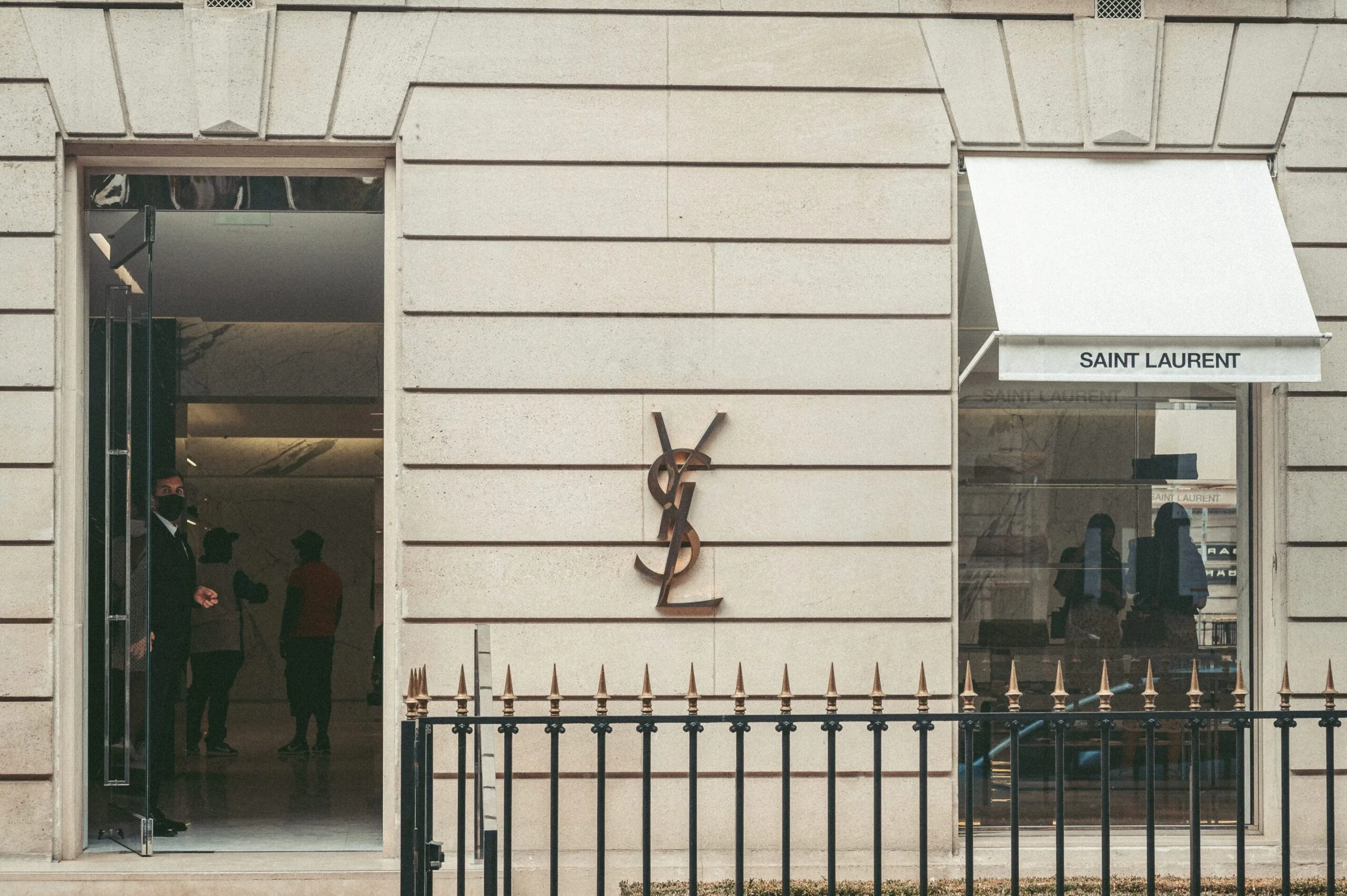 Saint Laurent Avenue Montaigne Luxury Flagship Boutique in Paris for the Rich and Famous