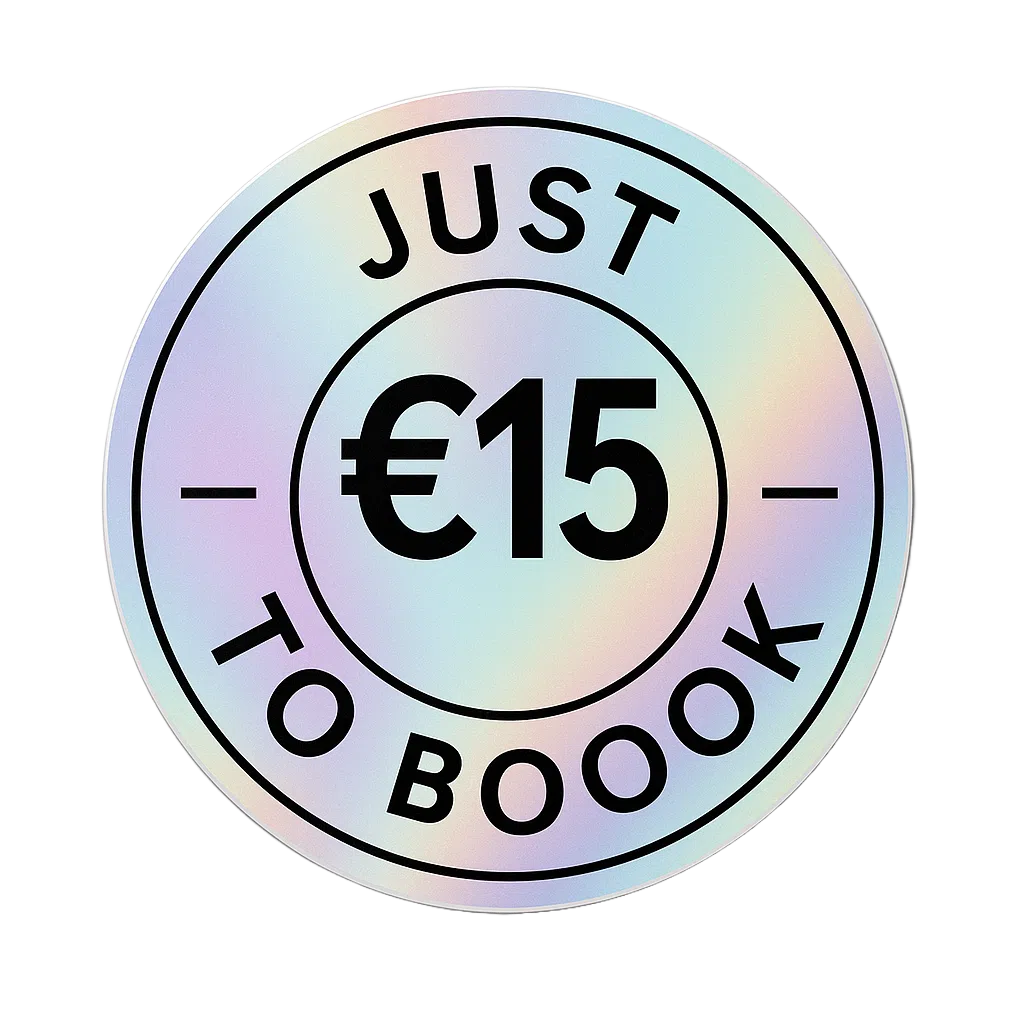 €15 Booking Badge