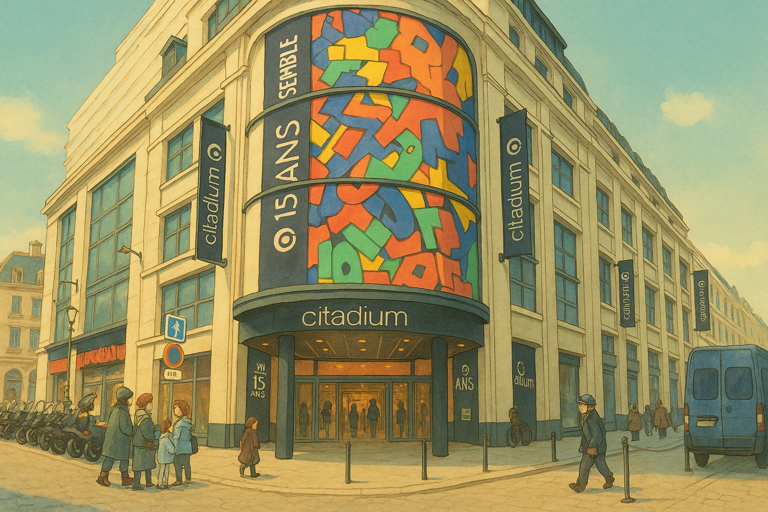 Citadium Paris – Labubu Pop Mart blind boxes store 2025