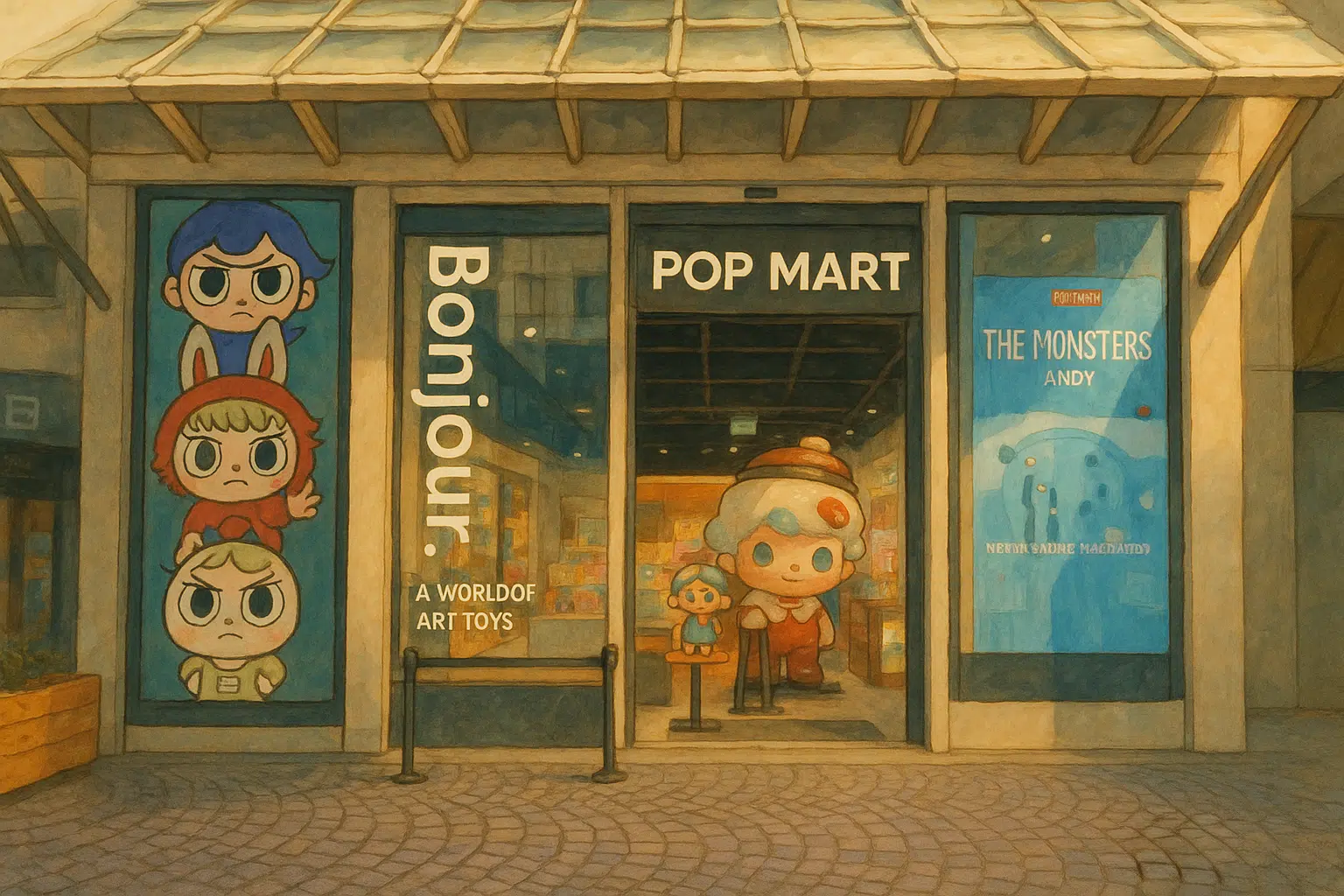 Pop Mart Châtelet Paris – Labubu store at Forum des Halles 2025